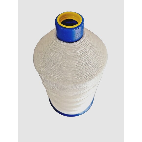 Bonded Polyester 415/T-410 White Sewing Thread 32 Oz Heavyweight Spool - Picture 3 of 3
